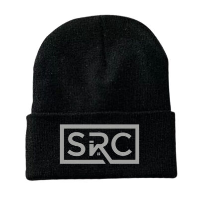 Embroidered Knit Cuff Toque Thumbnail