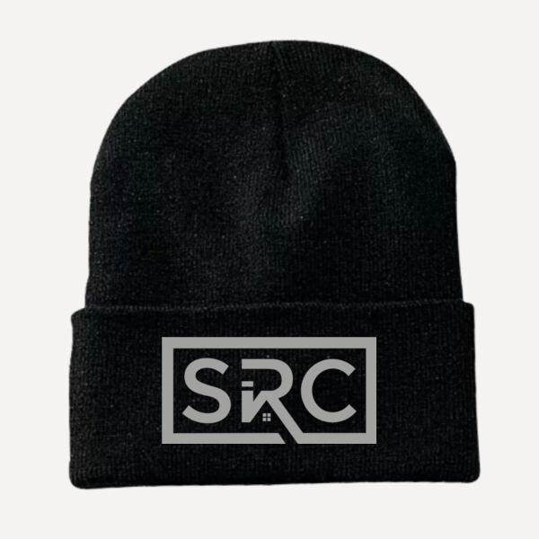 Embroidered Knit Cuff Toque Thumbnail